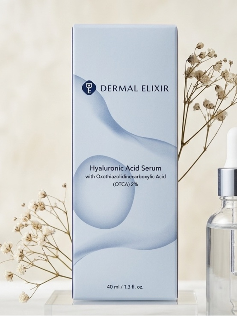 Hyaluronic Acid Serum — Hydrating Face Serum to slow aging skin and wrinkles